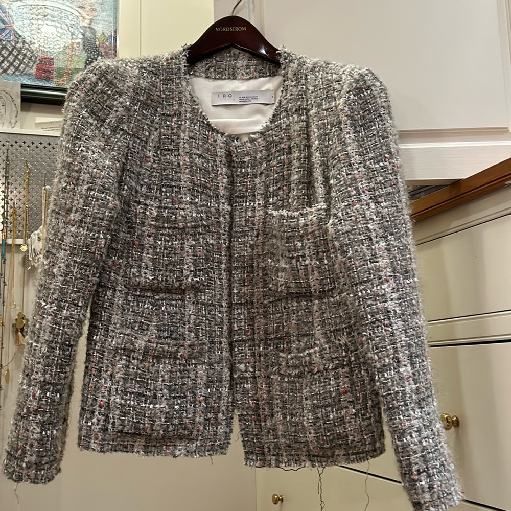 Iro blazer - neutral tones worn a few times excellent condition